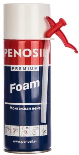 Полиуретановая пена с трубочкой-аппликатором PENOSIL Premium Foam 340 мл A1497Z - фото