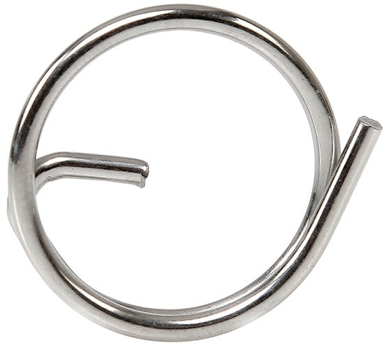 Шплинт кольцевой 1х11 М8383, нержавеющая сталь А4 - фото