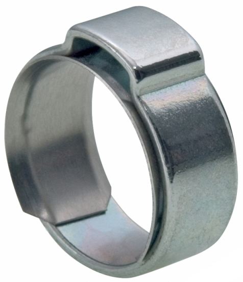Хомут ушной с внутренним кольцом 8,0-9,5 мм MIKALOR, оцинкованная сталь W1 - фото