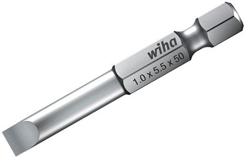 Бита шлицевая SL (5,5х1 мм) длина 70 мм Wiha Professional 33965 - фото