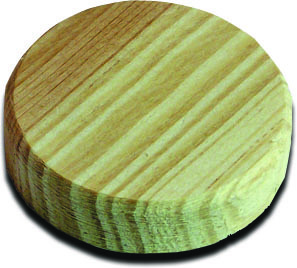 Пробка деревянная 35х7 мм PINIE 111-3510 10 шт, сосна - фото