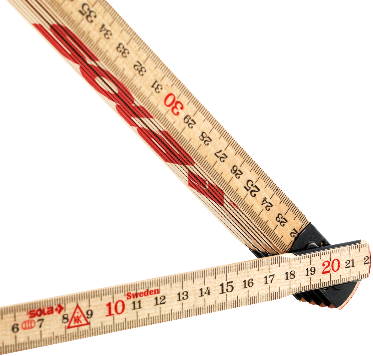 Купить метр складной 1 м SOLA H 1/6 53011101 из северной березы