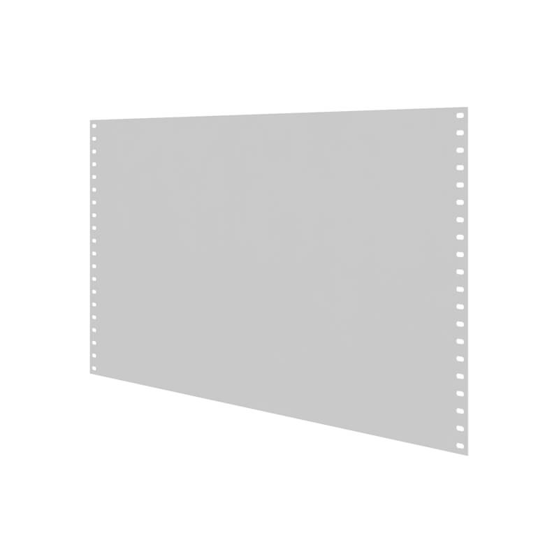 Стенка металлическая для стеллажей Металл-завод СТФ, окрашенная - фото