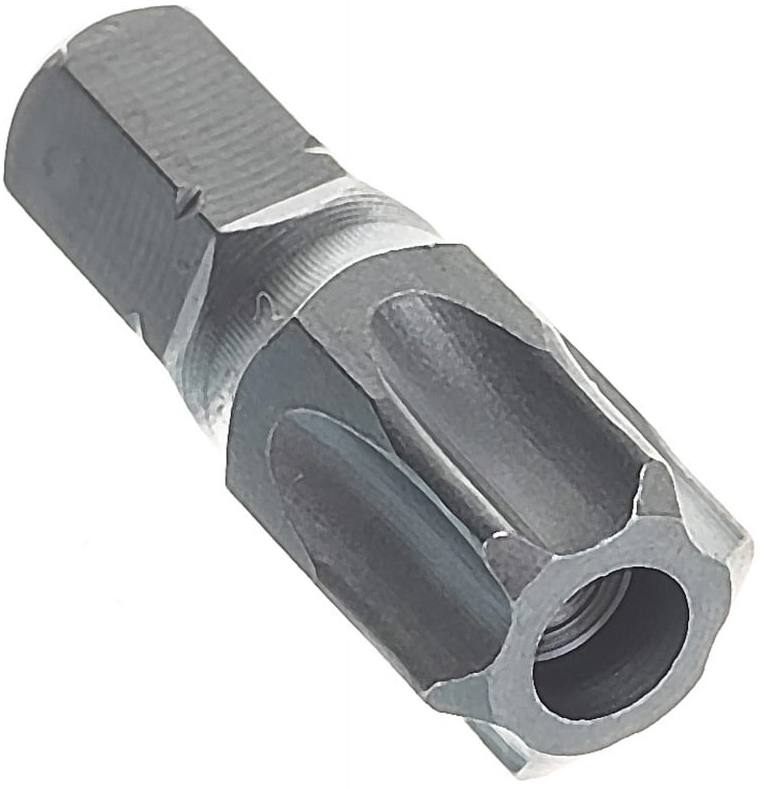 Бита Torx-Pin9 длина 25 мм, 1/4" Wiha Standard 01726, сталь Cr-V - фото