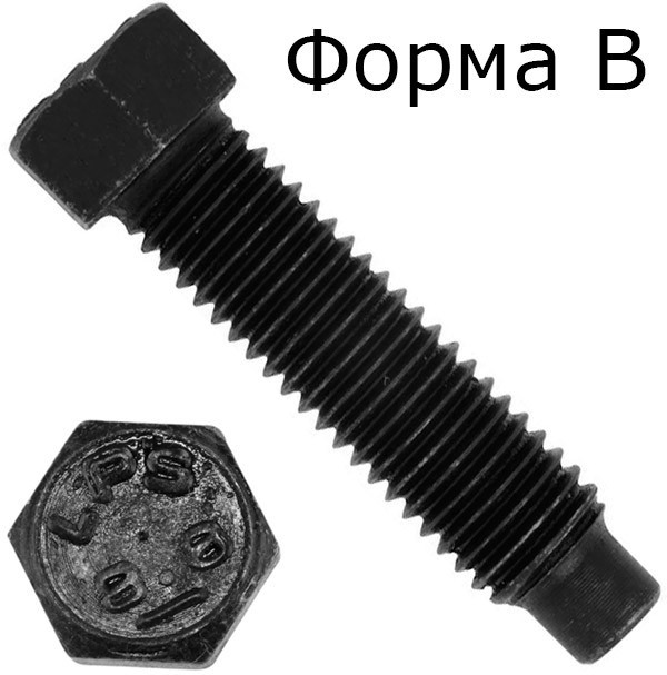 Болт установочный М20х100 DIN 561 форма B, класс прочности 8.8, без  покрытия купить в Крепком