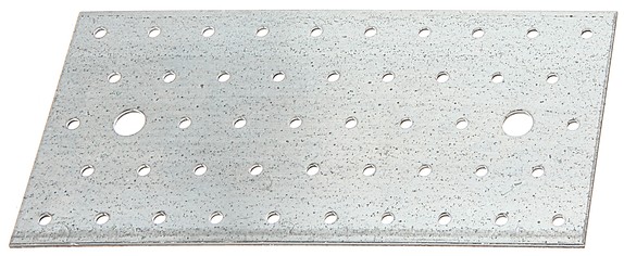 Крепежная пластина GAH ALBERTS шириной 100 мм, оцинкованная сталь - фото