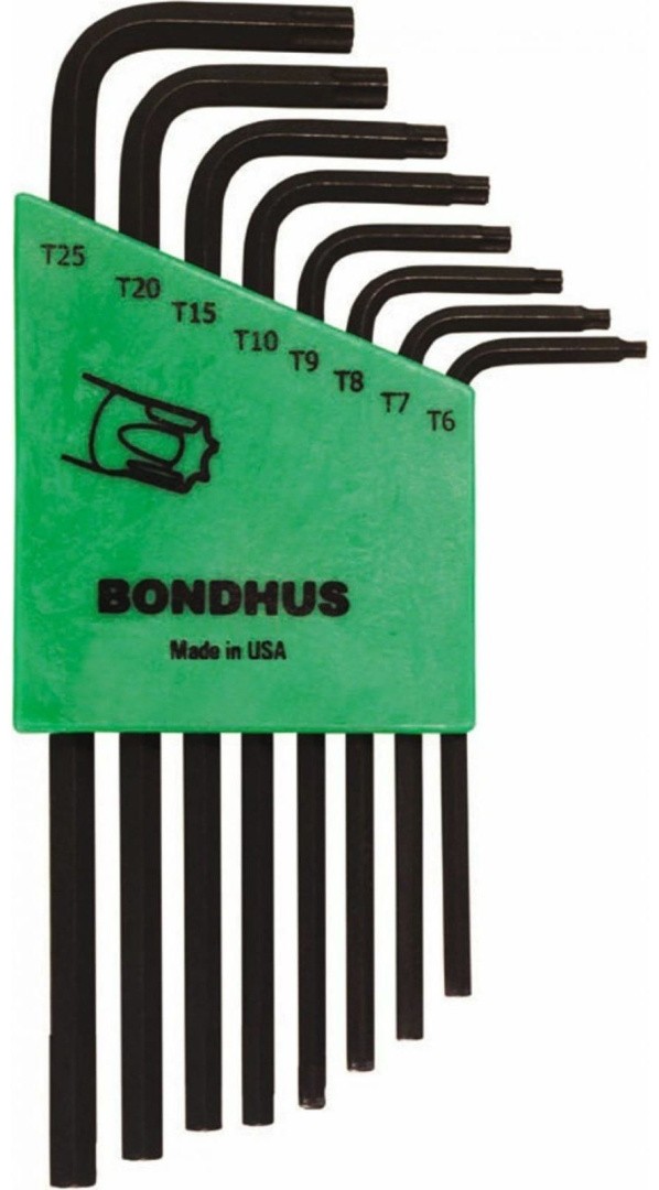 Набор ключей TORX (Т6-Т25), Bondhus ProGuard 31832, 8 штук - фото