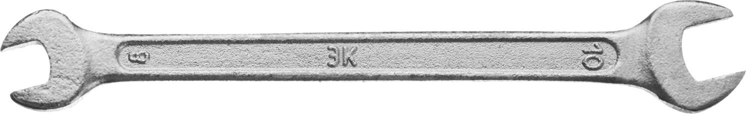 Рожковый гаечный ключ 8 x 10 мм, ЗУБР 27115-08-10 - фото