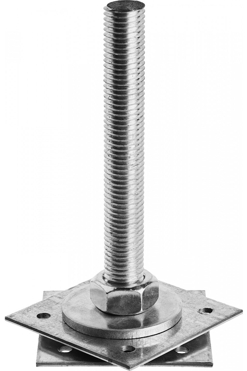 Компенсатор усадки ARH (анкер регулируемый), оцинкованная сталь - фото