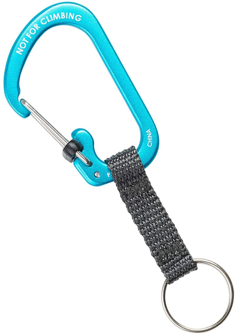 Карабин-брелок Nite Ize SlideLock KeyRing CSLAW3-03-R6, размер 3, синий - фото