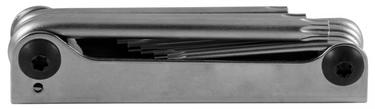 Набор шестигранных ключей TORX (Т9–Т40) Jonnesway H07M08SF, 8 штук в ключнице - фото