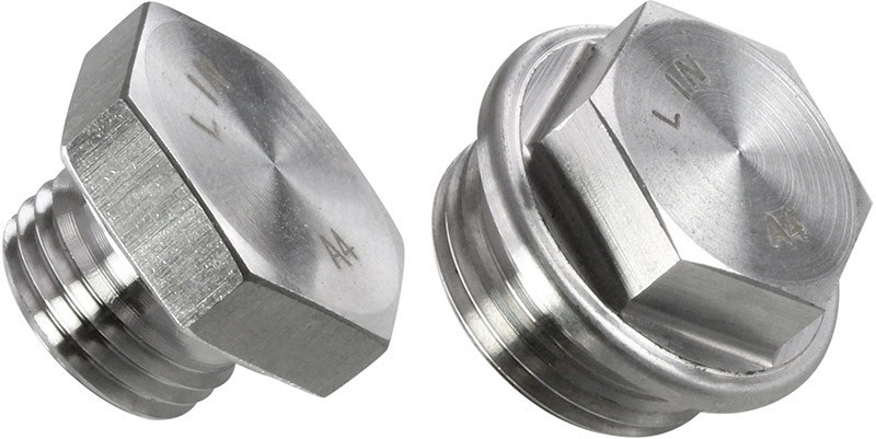 Пробка-заглушка с шестигранной головкой и фланцем DIN 910 (метрическая ...