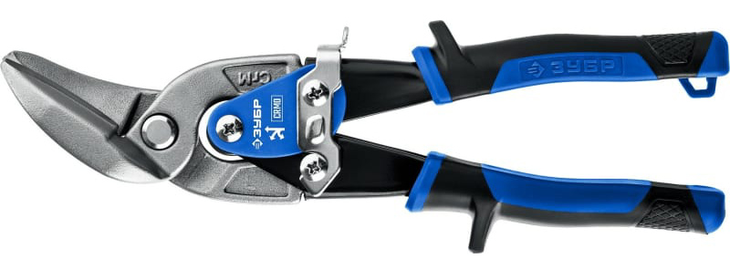 Ножницы по металлу левые двухрычажные с выносом 250 мм ЗУБР Профессионал 23130-OL - фото