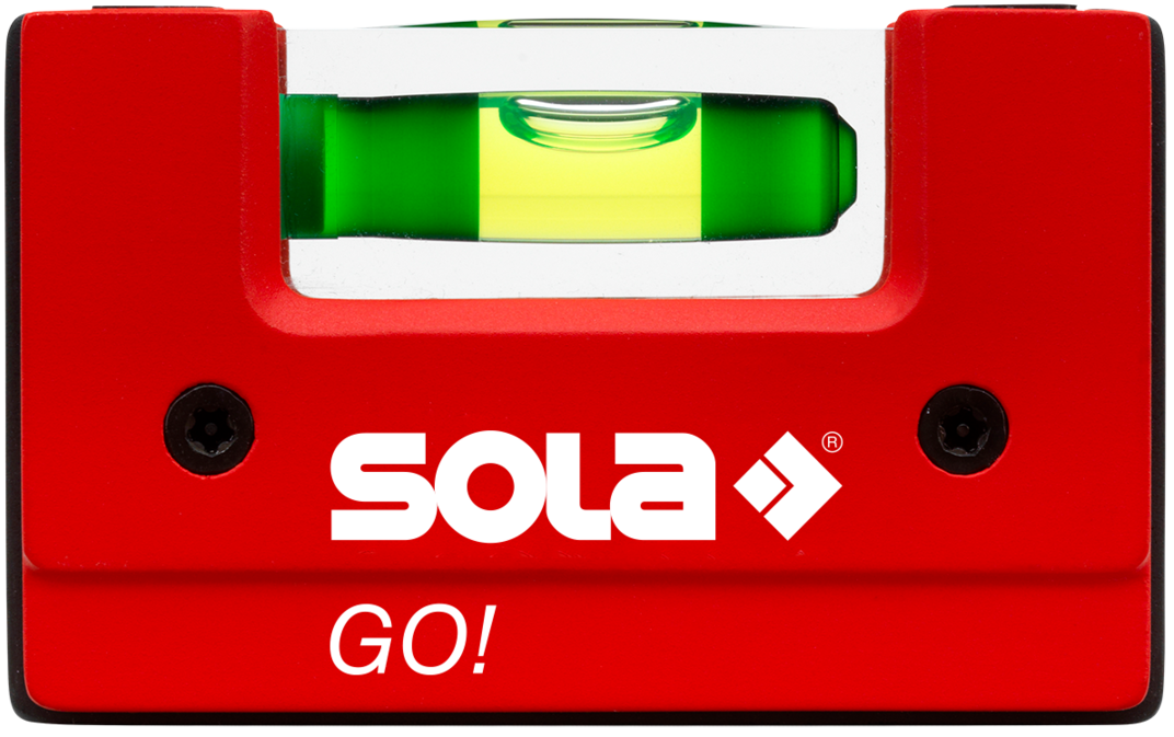 Уровень компактный SOLA GO! 01620201, с клипсой - фото