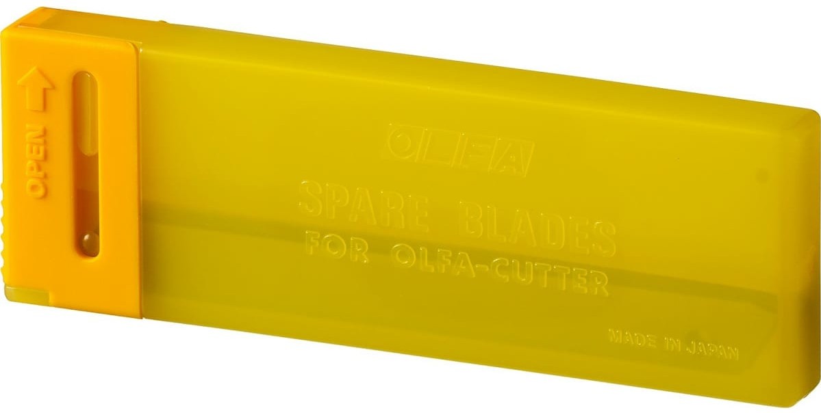 Сегментированное лезвие 9 мм OLFA OL-SAB-10B, 10 шт - фото