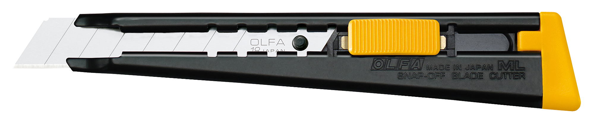 Нож металлический с автофиксатором 18 мм OLFA OL-ML  - фото