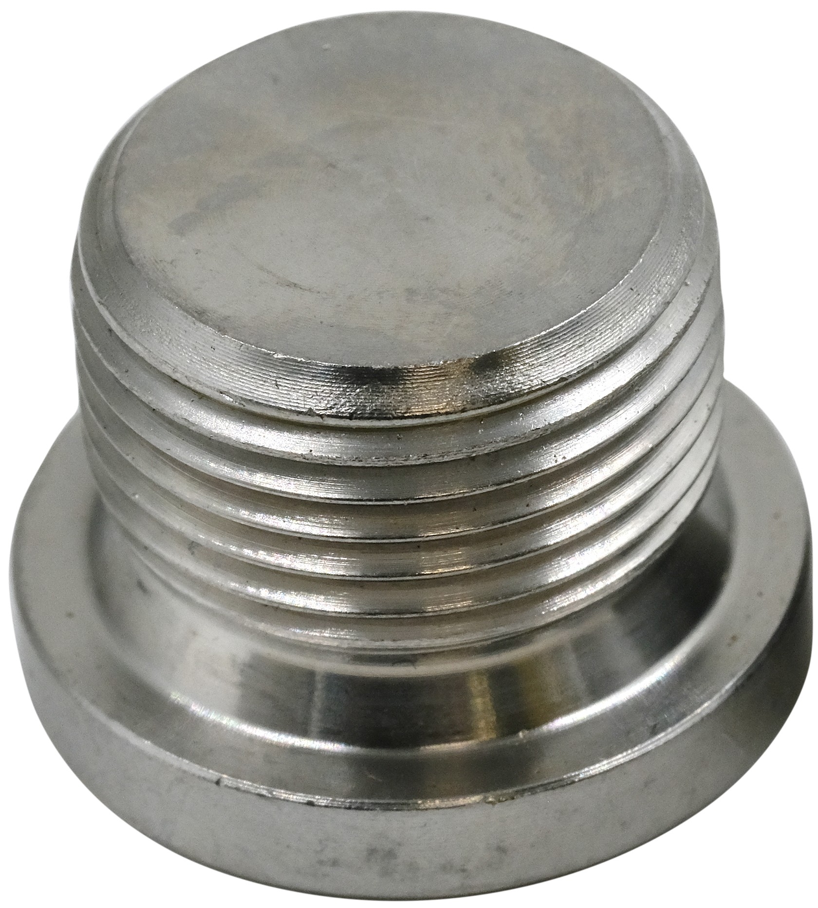 Пробка-заглушка с буртом и внутренним шестигранником DIN 908, нержавеющая сталь А4 - фото