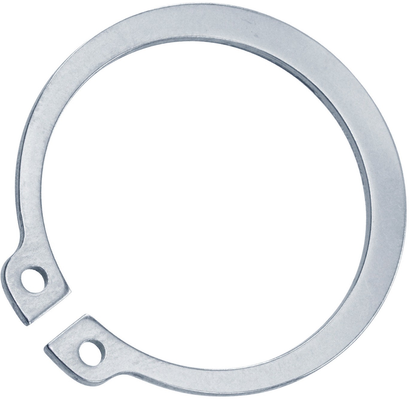 Кольцо стопорное наружное DIN 471, оцинкованная сталь - фото