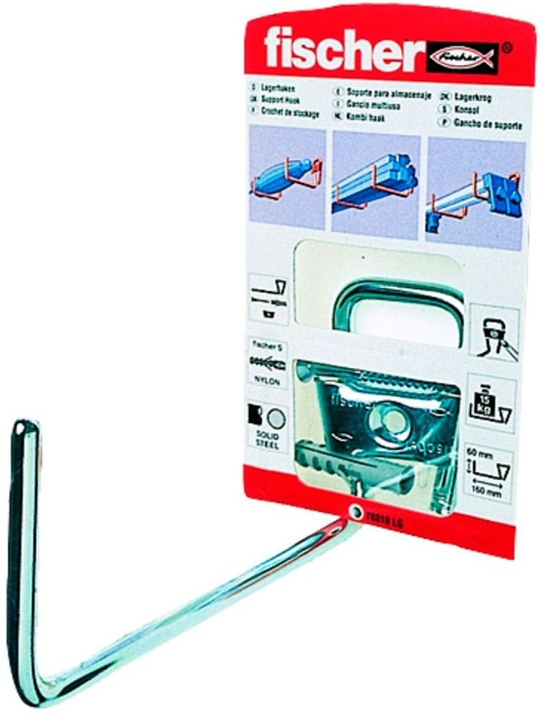Универсальный крючок Fischer 078010 серии LG в комплекте с метизом в ...