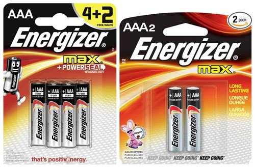 Батарейки Energizer MAX LR03 (AAA) - фото