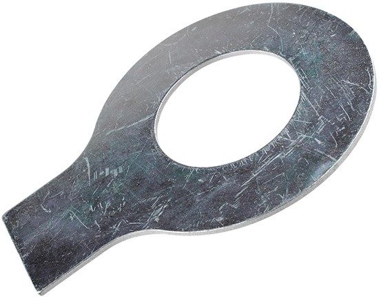 Шайба стопорная с лапкой М36 DIN 93, оцинкованная сталь - фото