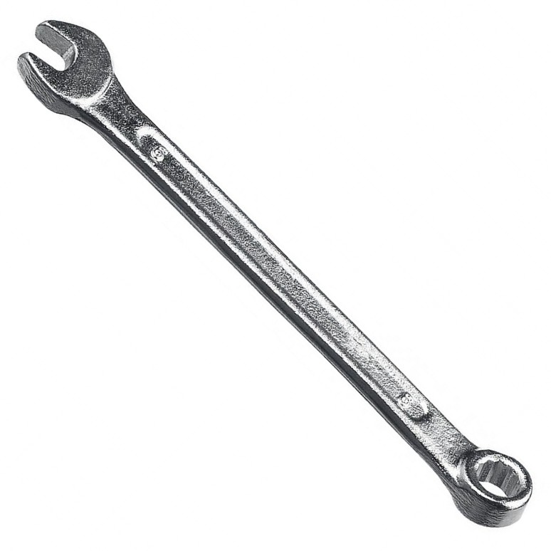 Комбинированный гаечный ключ 6 мм, СИБИН 27089-06 - фото