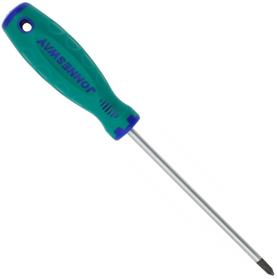 Отвёртка крестовая ANTI-SLIP GRIP Jonnesway