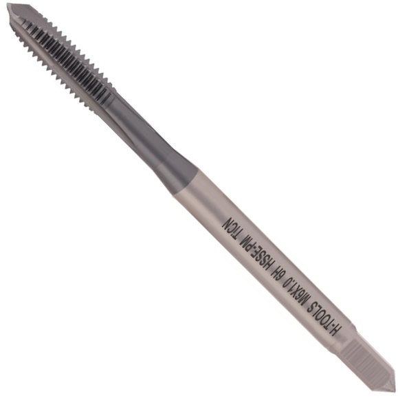Метчик машинный М6х1 мм DIN 371 HSSEPM-TiCN H-Tools 118M01-C4-0060 ...