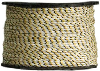 Шнур полипропиленовый 3 мм, плетеный с сердечником - фото
