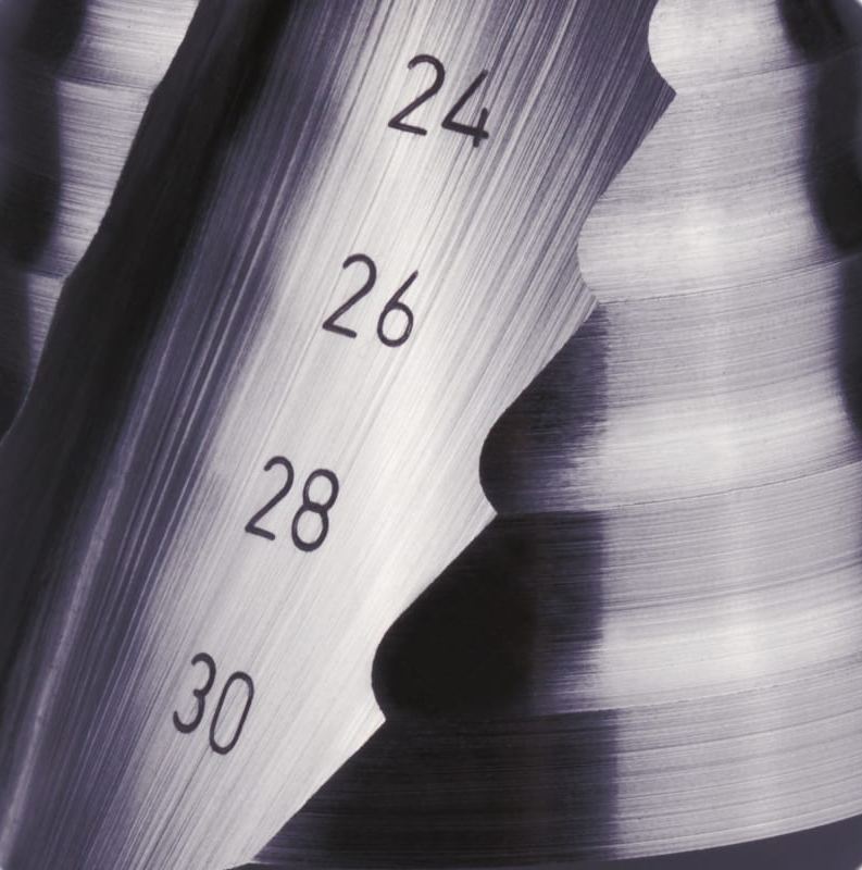 Набор ступенчатых сверл по металлу 4-12/4-20/4-30 мм, 3 шт HSS-G TiALN, NextGeneration Ruko 101026FRK - фото