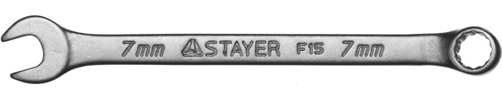 Комбинированный гаечный ключ 7 мм, STAYER 27085-07 - фото