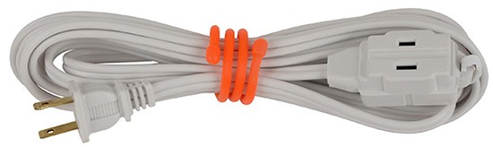 Гибкие стяжки (хомуты) Nite Ize Gear Tie - 18" GT18-2PK-31, оранжевые, 2 шт - фото