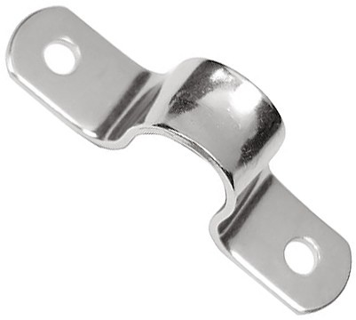 Скоба (оковка) полукруглая для строп 13х45 мм 8855, нержавеющая сталь А4 - фото