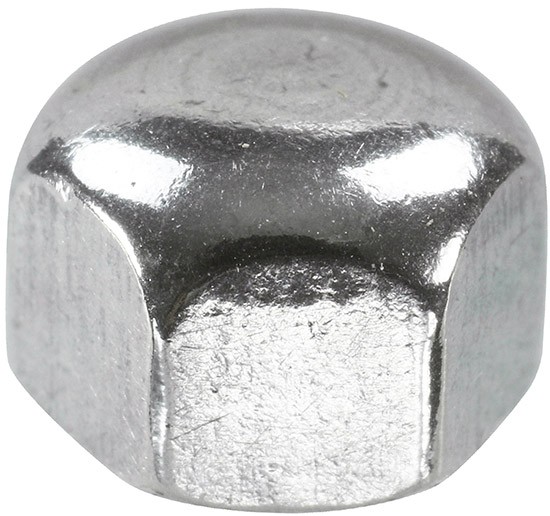 Гайка глухая М8 DIN 917, нержавеющая сталь А4 - фото