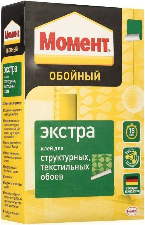 Клей обойный Момент Экстра 752643, 250 г - купить в Крепком