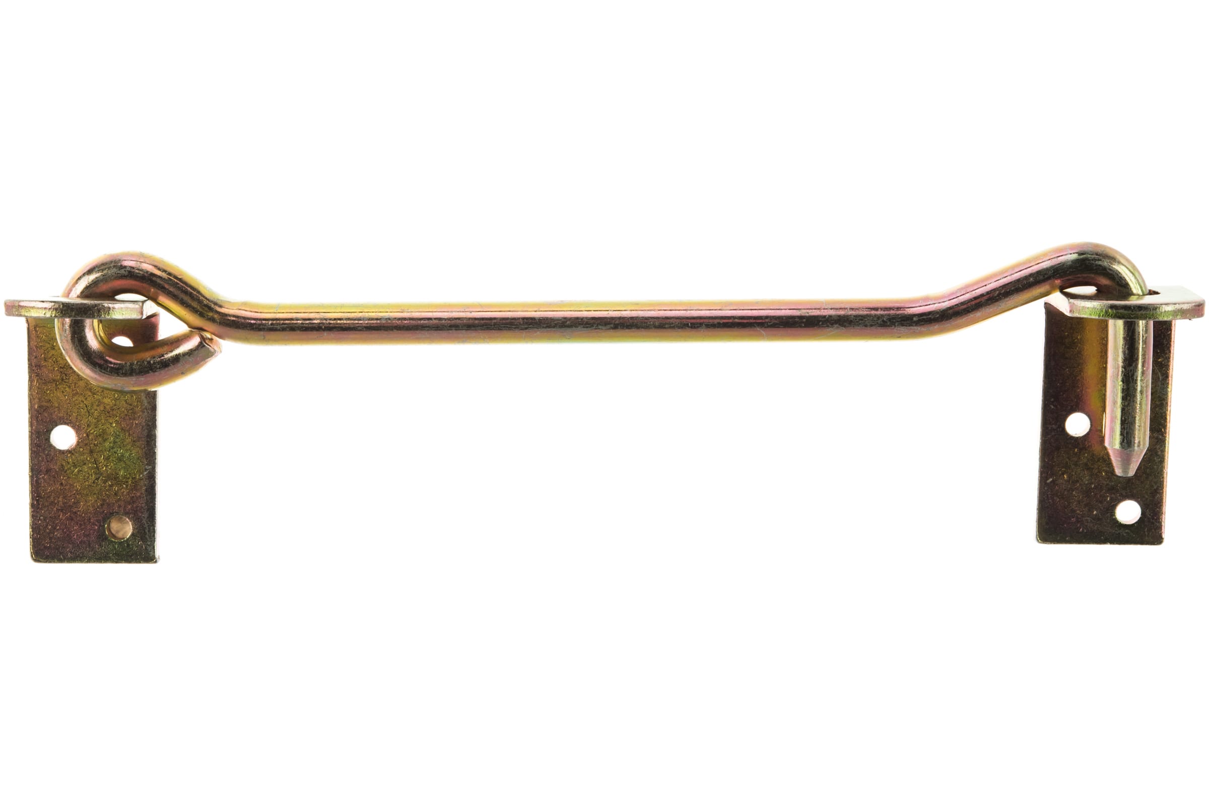 Крючок накидной 280 мм Gah Alberts 209216, желтый цинк - фото