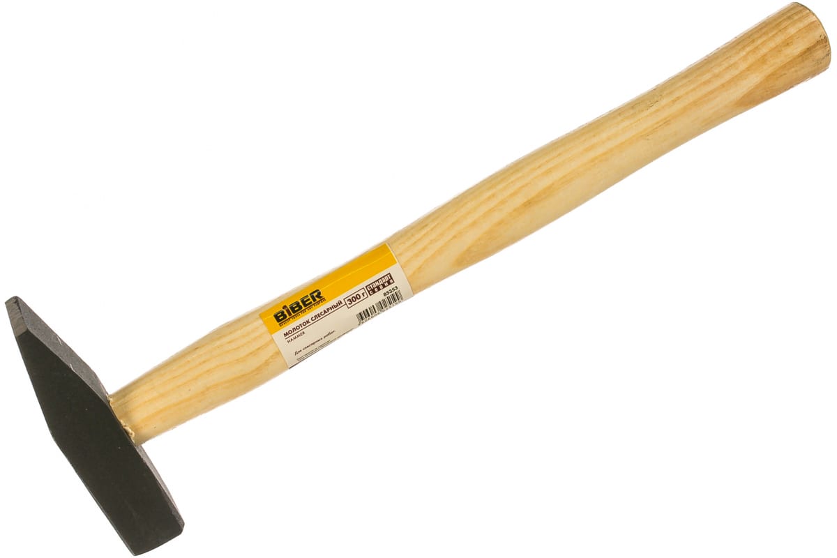 Молоток с деревянной ручкой Biber Стандарт 85353 - фото