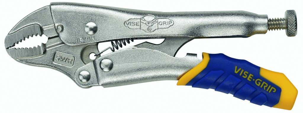 Плоскогубцы Vise-Grip 5WR с криволинейными губками и кусачками, 5" (125 мм) Irwin T09T - фото