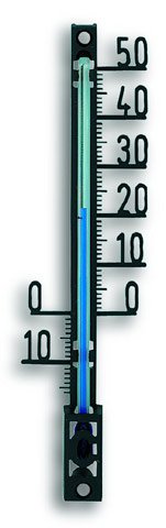 Уличный термометр, черный 278 x 14 x 104 mm TFA-Dostmann - фото