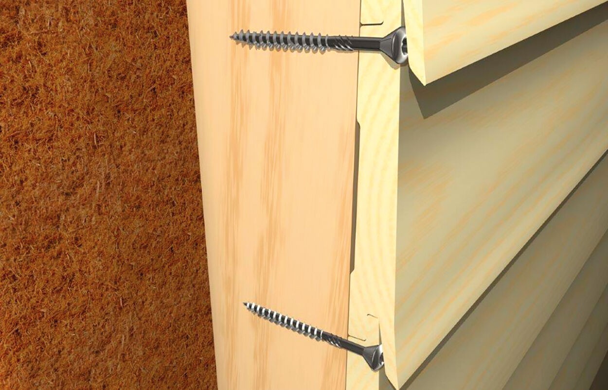 Саморез с потайной головкой и неполной резьбой Fischer FFSII-RT6 для крепления деревянных фасадов, нержавеющая сталь А2 - фото