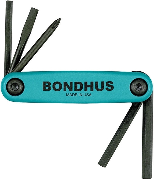 Складной набор ключей GorillaGrip Bondhus 12540, 5 шт - фото