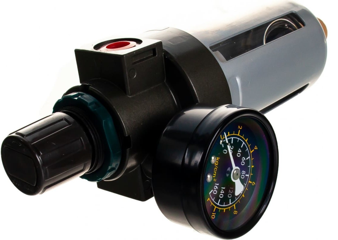 Фильтр-влагоотделитель с регулятором давления для пневмоинструмента JAZ-053 Jonnesway - фото