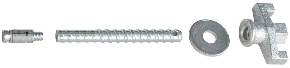 Комплект крепежа для установок алмазного сверления FDBB 16/50 Set Fischer 090680, оцинкованная сталь  - фото