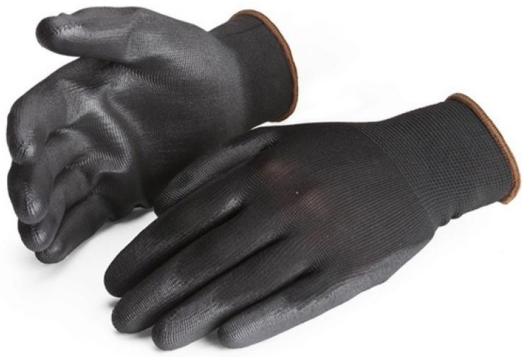 Перчатки рабочие с полиуретановым покрытием С-38XL КВТ, размер XL 78459 - фото