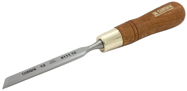 Стамеска косая правая с ручкой Narex Wood Line Plus - фото