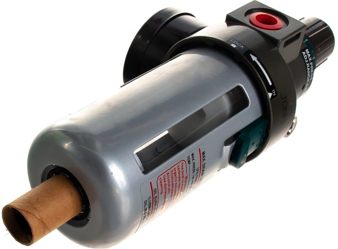 Фильтр-влагоотделитель с регулятором давления для пневмоинструмента JAZ-053 Jonnesway - фото