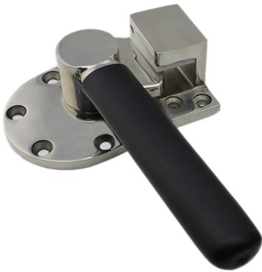 Ручка защелка для межкомнатных дверей с фиксатором и ключом