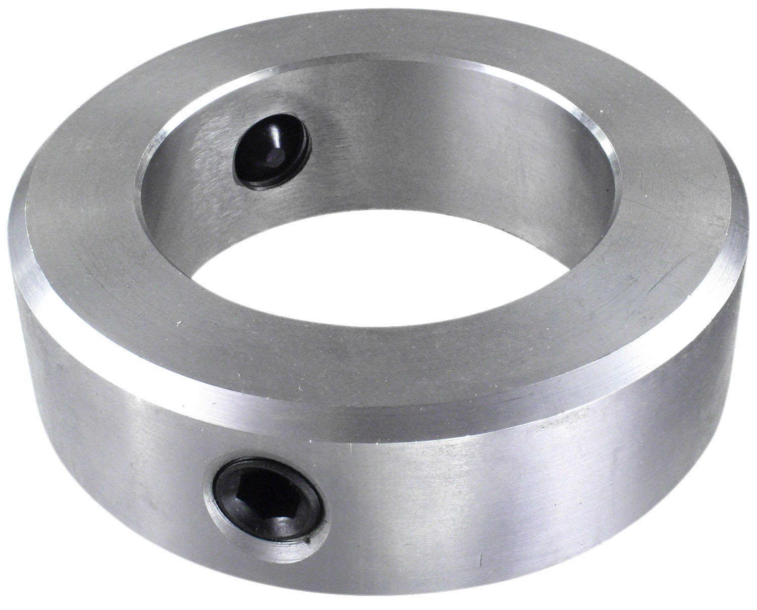 Кольцо установочное регулировочное с винтом DIN 703, сталь без покрытия - фото