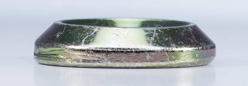 Шайба конусная для винтов с потайной головкой 89184, оцинкованная - фото