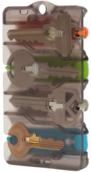 Бирки для ключей с чехлом Nite Ize IdentiKey Storage IKC-06-R7 - фото